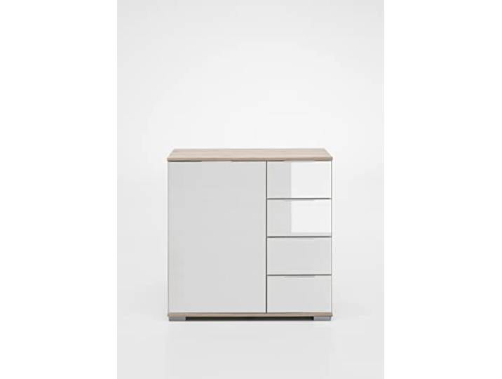 möbelando Kombikommode >Easy Plus< (BxHxT: 81x83x41 cm) in Eiche-Sägerau