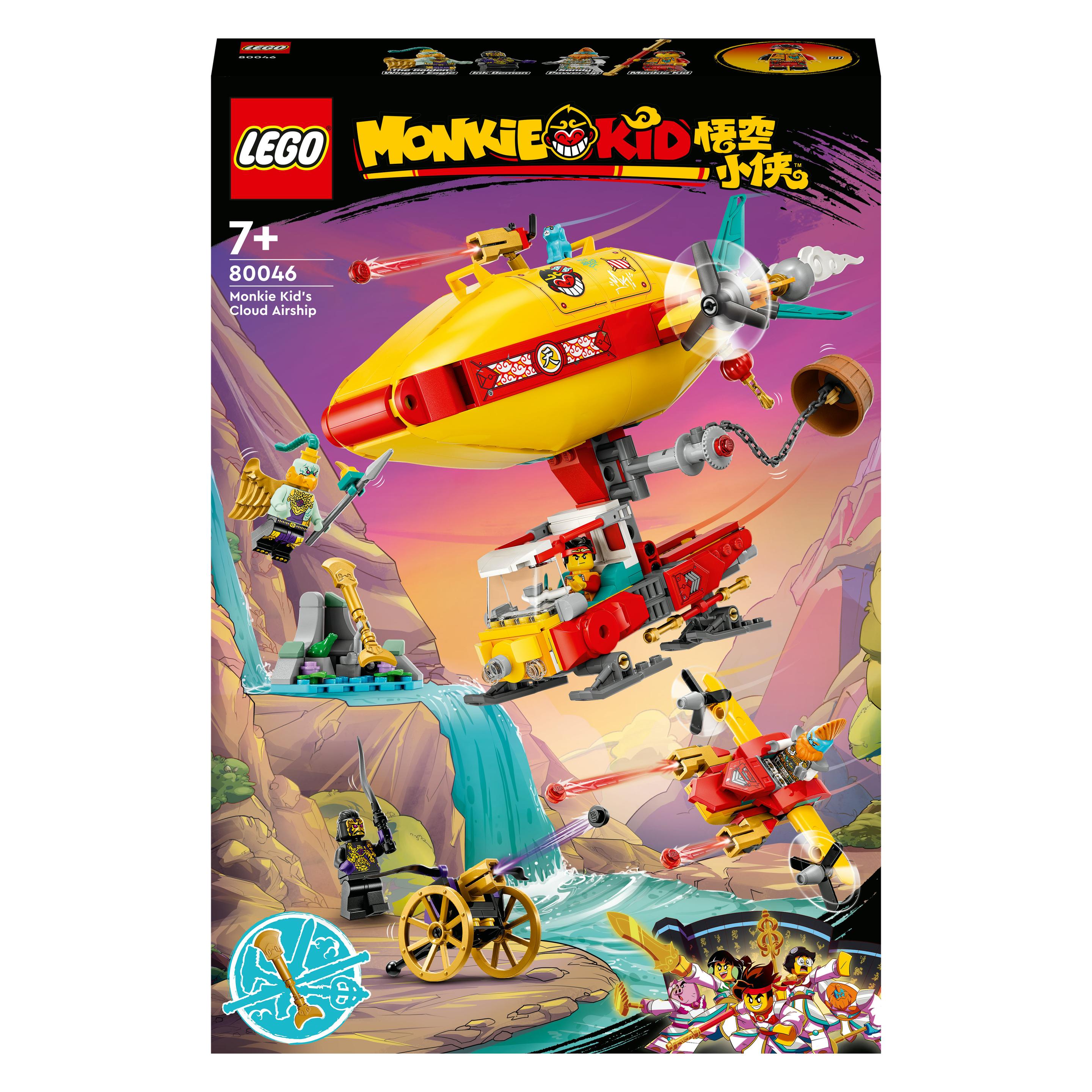 LEGO Monkie Kid Wolkenschiff (80046, LEGO Monkie Kid) (80046)