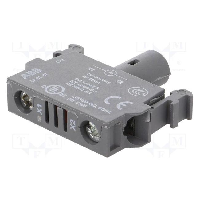 Thomas & Betts ABB MLBL-07W 1SFA611621R1075 Signallampe Weiss 1 St. (1SFA611621R1075)