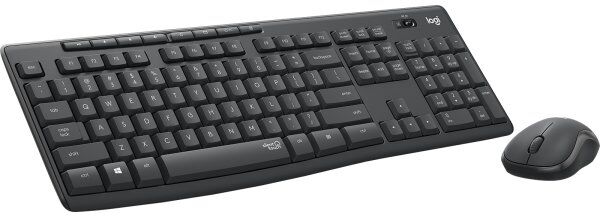 Logitech Mk295 Silent Mus/tastatursæt, Nordisk