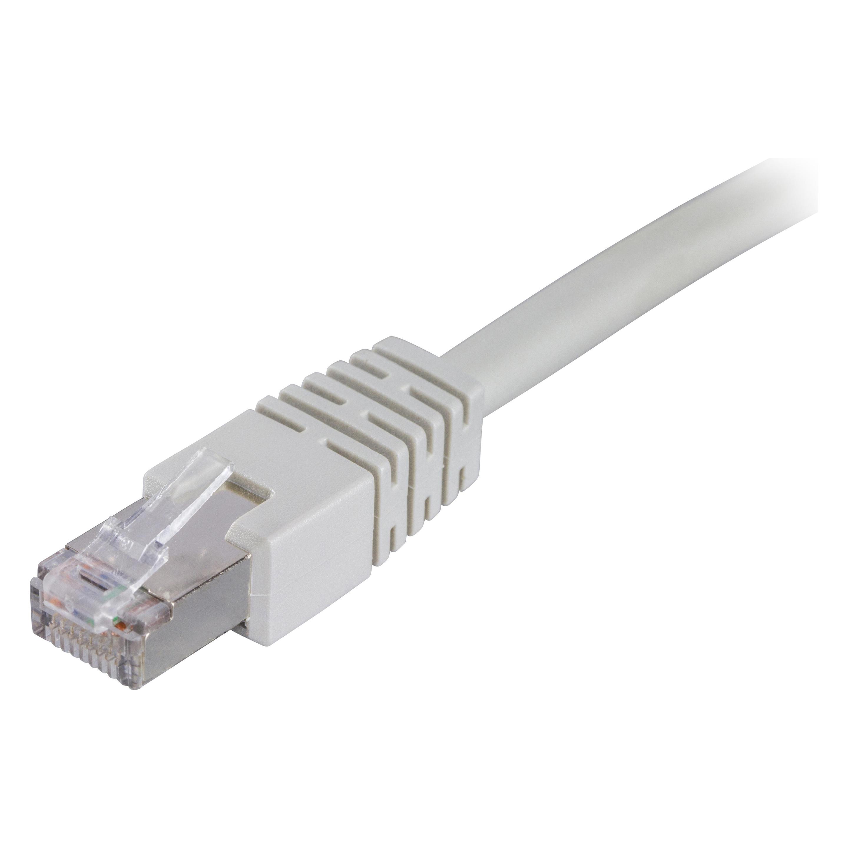 Deltaco FTP - 35 m - Cat6 - RJ-45 - RJ-45 - Grau (FTP, CAT6, 35 m) (STP-635)