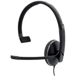 EPOS I Sennheiser Adapt 135 USB Ii (Kabelgebunden, USB-A, Avaya, Google Meet), Office Headset, Schwarz