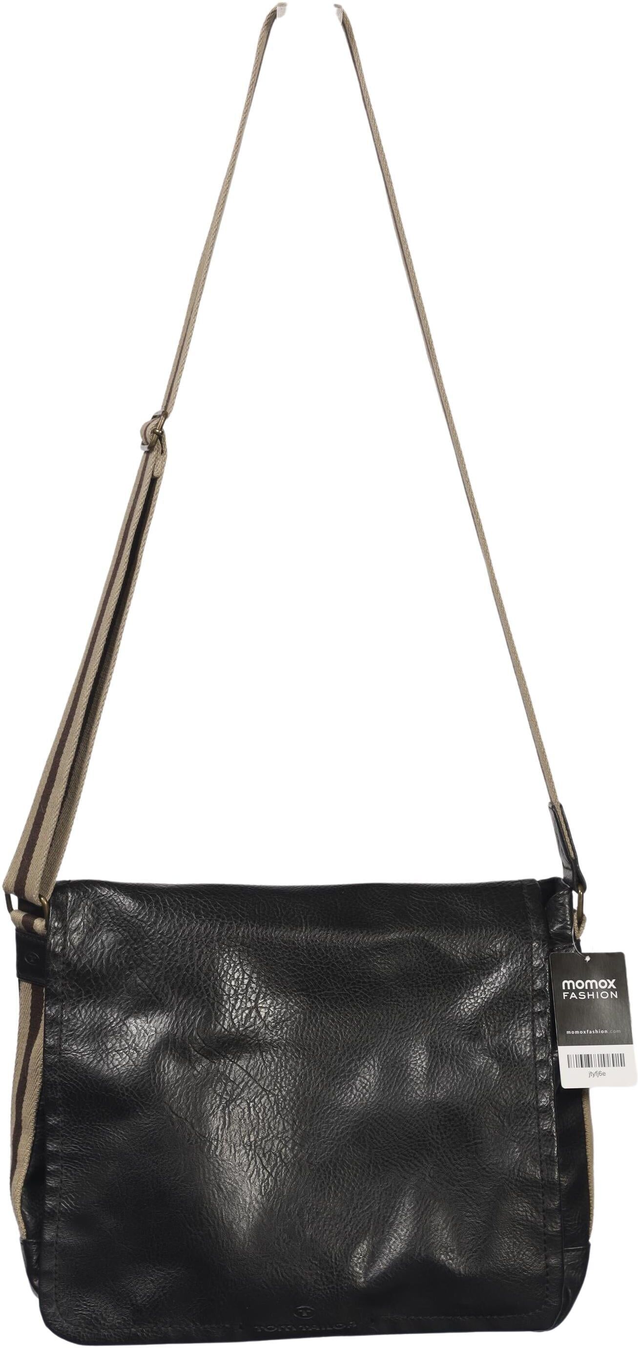 Tom Tailor Damen Handtasche gross, Schwarz, kein / Etikett / Synthetik - Second Hand