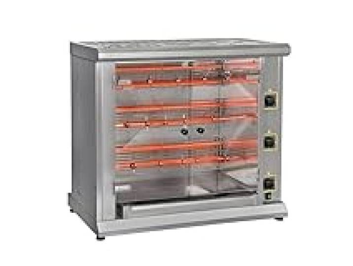 Rôtissoire Professionnelle 3 Broches Electrique - 12 Poulets - Furnotel