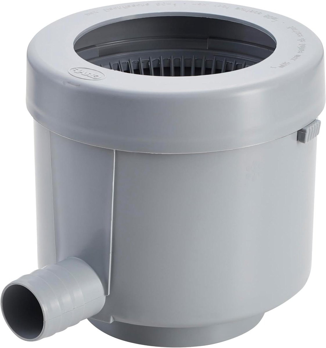 Vulautomaat Deluxe Regenwaterfilter Grijs met Automatische Overloopstop DN 70 80 100
