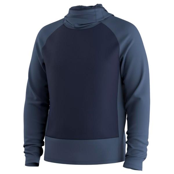 Smartwool - Active Fleece Wind Hoodie - Fleecepullover Gr S blau