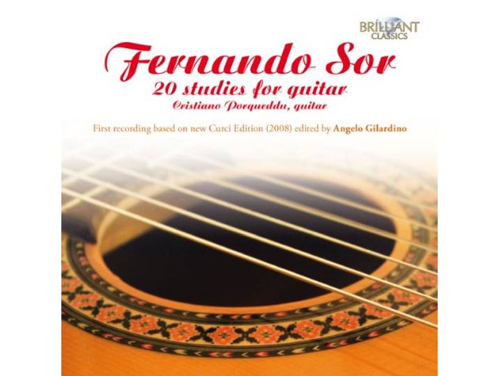 Cristiano Porqueddu - Sor, Fernando; 20 Studies For Guita