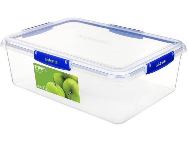Sistema Klip It + rechthoekige voorraaddoos 7.5L