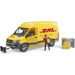 Bruder MB Sprinter DHL mit Fahrer