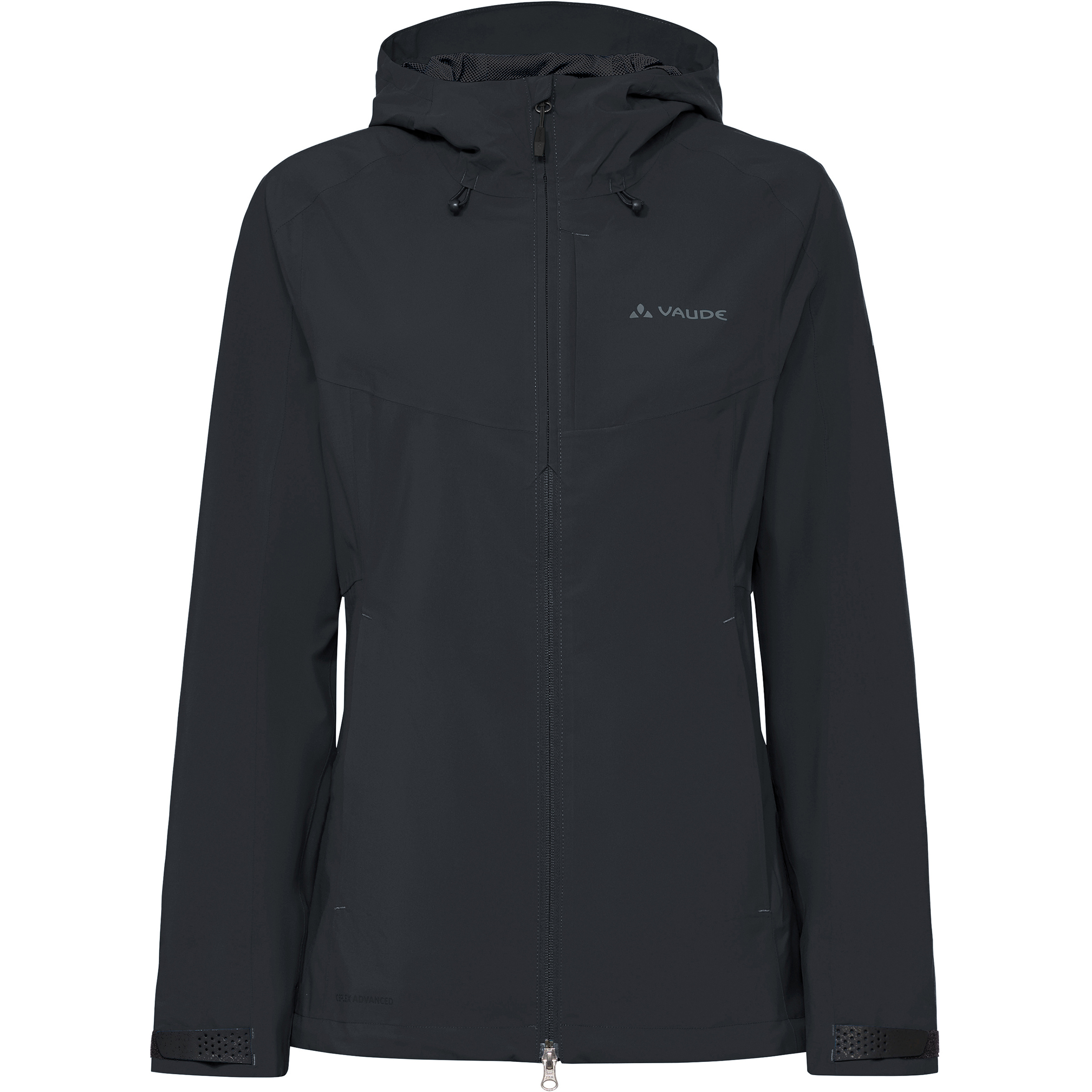Vaude Elope III Damen Regenjacke schwarz Größe S Trekking Wasserabweisend Wasserabweisend