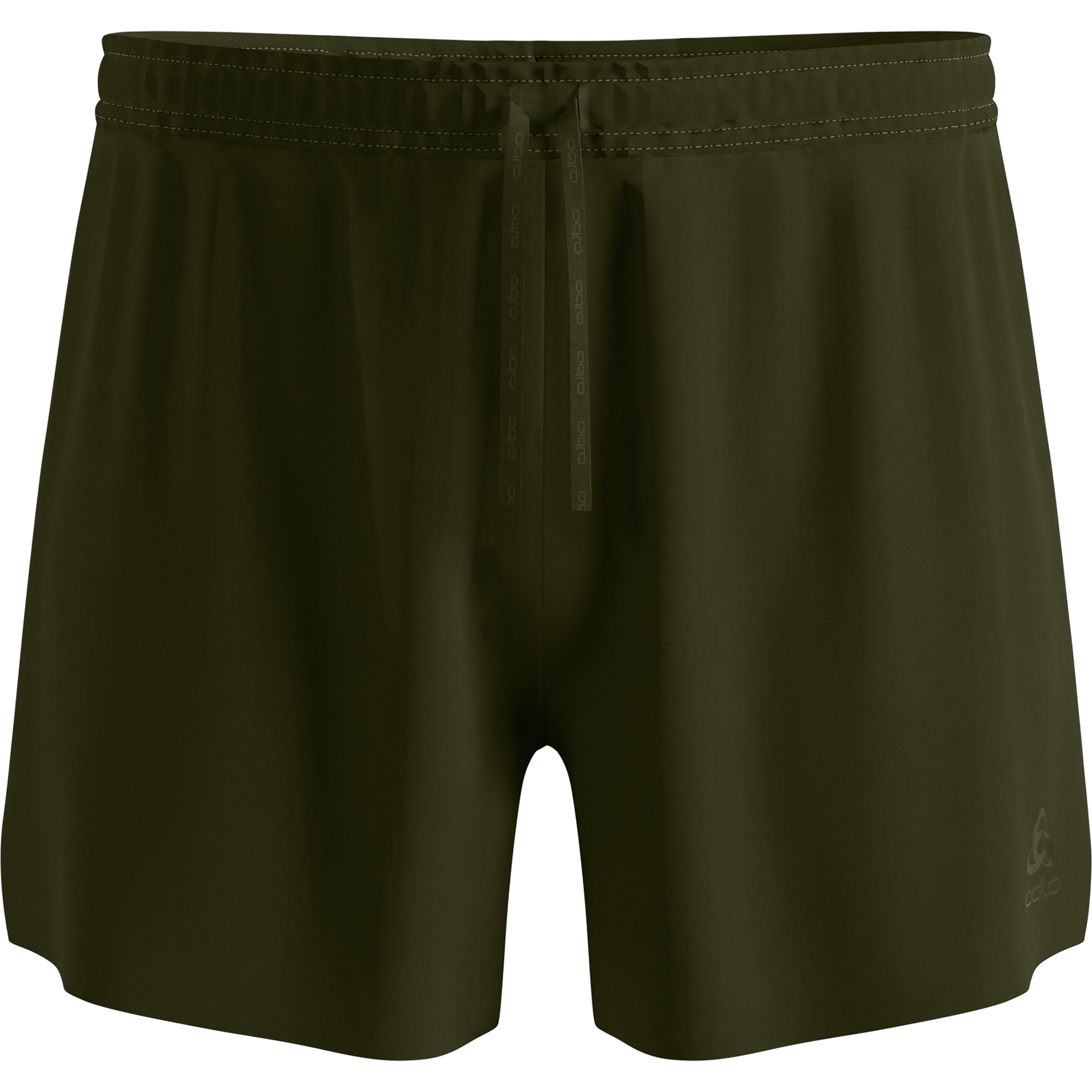 Odlo Zeroweight 5 Inch Herren Laufhose oliv Größe XXL Laufen | Trailrunning Elastisch