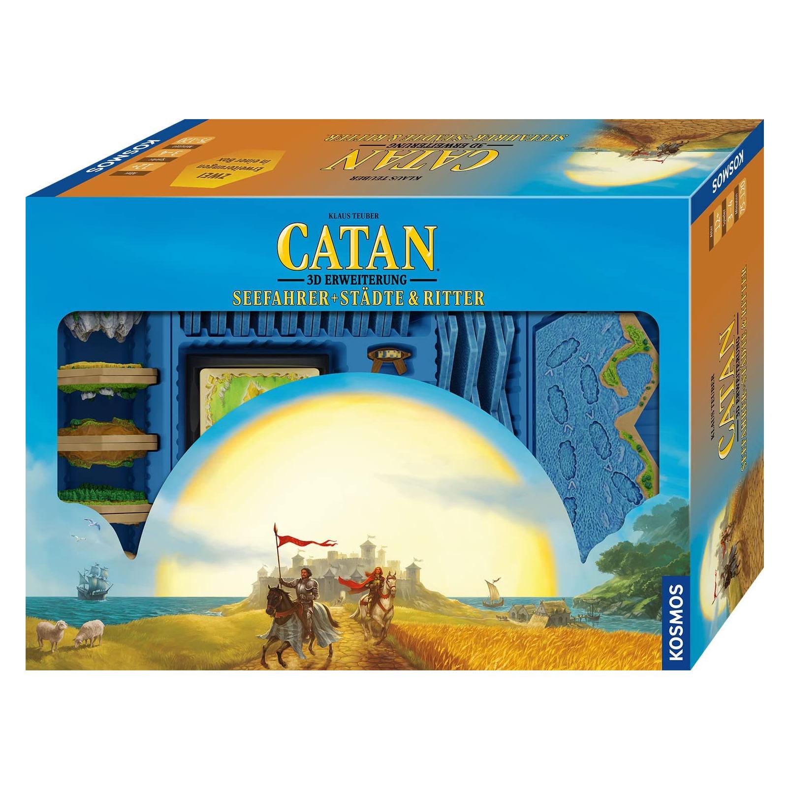 Kosmos Catan 3D - Seefahrer + Städte & Ritter (Deutsch, 3 - 4 Spieler) (39022979)