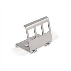 VALUE Hutschienen-Adapter unbestückt, für 3 Keystones 21.99.3010