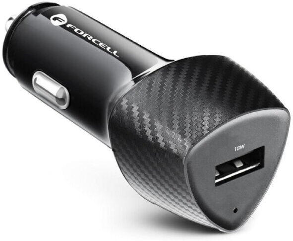 CARREGADOR FORCELL CARRO USB QC 18W