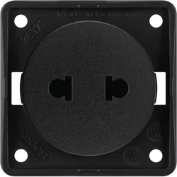 Berker 962572503 Steckdose ohne SK Euro-US Stand ITG sw