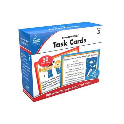 Task Cards Learning Cards, Grade 3, Nonbook von , Carson Dellosa Education, 978-1-62442-586-8