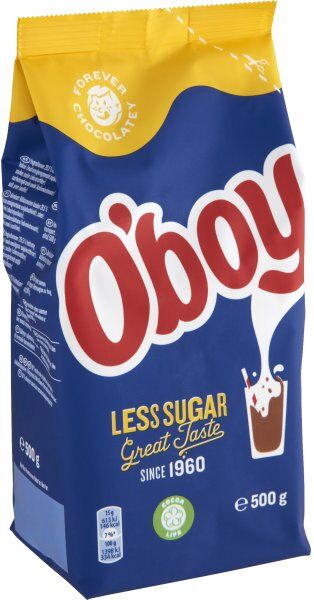 O´boy O'Boy Kakaodrik Less Sugar, 500 G