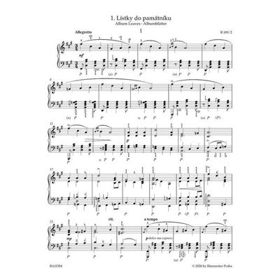 Leichte Klavierstücke und Tänze -
