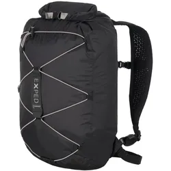 Exped Cloudburst 15 Liter Leichtgewichtsrucksack - STK - black