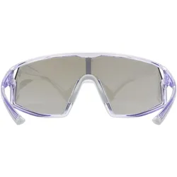 Uvex, Unisex, Sportbrille, Skyryse (Clear Purple, Mirror Lavender), Violett, Transparent