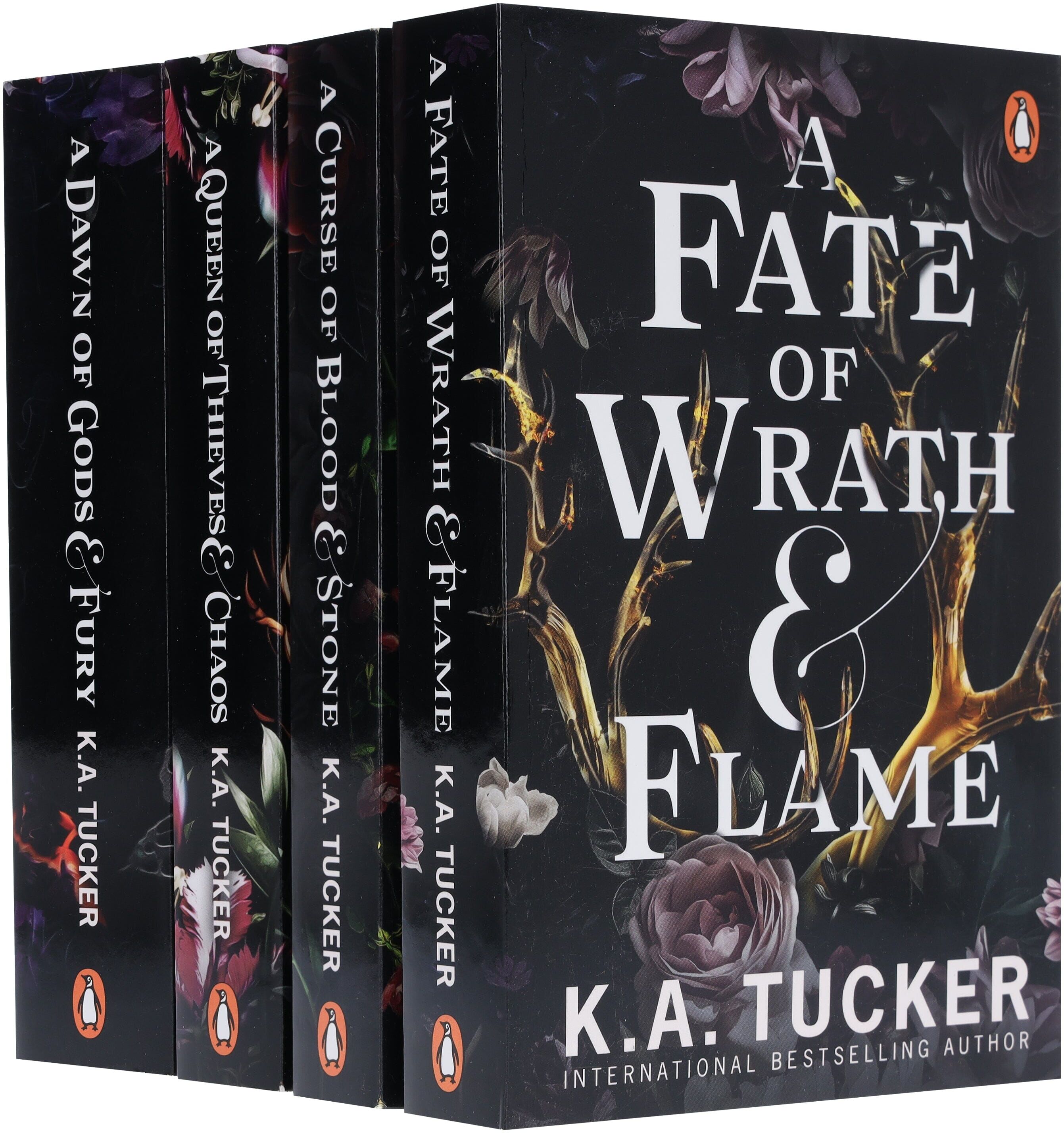 Fate & Flame Series by K.A. Tucker 4 Books Collection Set - Fiction - Paperback Penguin Random House