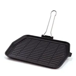 ILSA Dietella Chef rechteckiger gusseiserner Grill 28x36 cm.