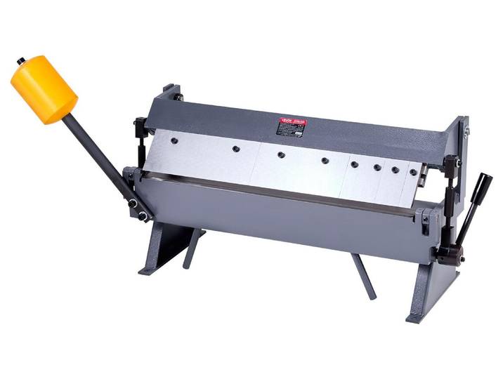 Cintreuse VEVOR\, banc de pliage 610 mm\, épaisseur de pliage acier doux 1\,5 mm\, réglable de 0 à 135 degrés\, cintreuse de tôle\, cintreuse pivotante à 5 doigts\, cintreuse de tôle pour un pliage précis