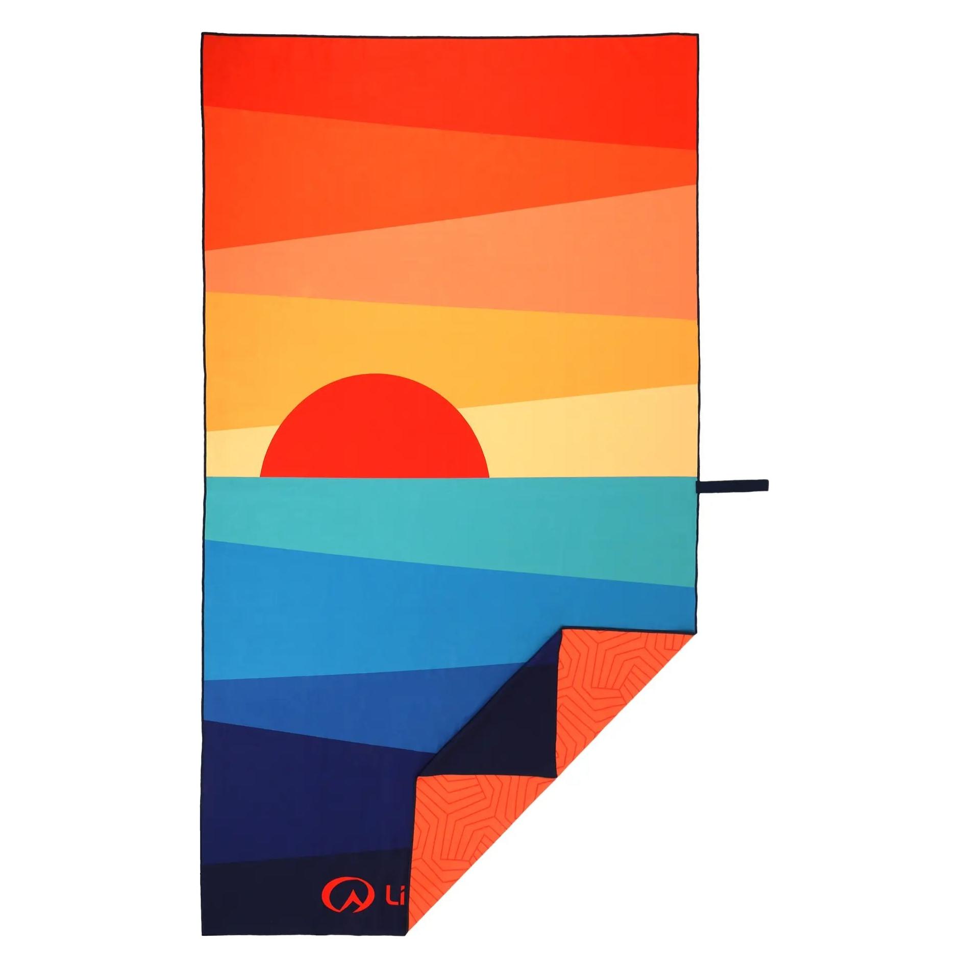 Lifeventure Recycled SoftFibre Trek Towel, Sun, Giant (63628)