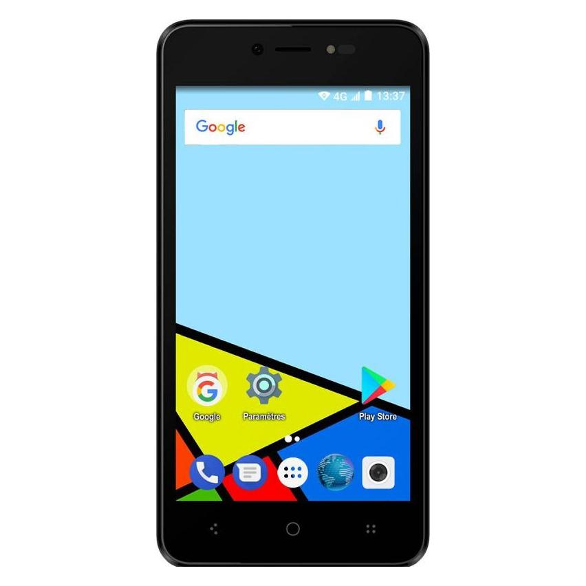 Konrow Easy Feel - Android 7.0 - 4G - 5" Display - Dual Sim - 16GB, 1GB RAM - Schwarz (16 GB, Schwarz, 5", Dual SIM, 4G) (47121911)