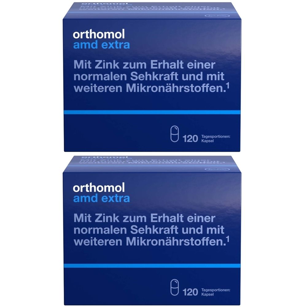 Orthomol AMD extra Kapseln 2x 2x120 St
