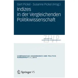 Indizes in der vergleichenden Politikwissenschaft, Fachbücher von Gert Pickel, Susanne Pickel