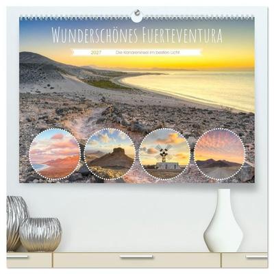 Wunderschönes Fuerteventura (hochwertiger Premium Wandkalender 2027 DIN A2 quer), Kunstdruck in Hochglanz
