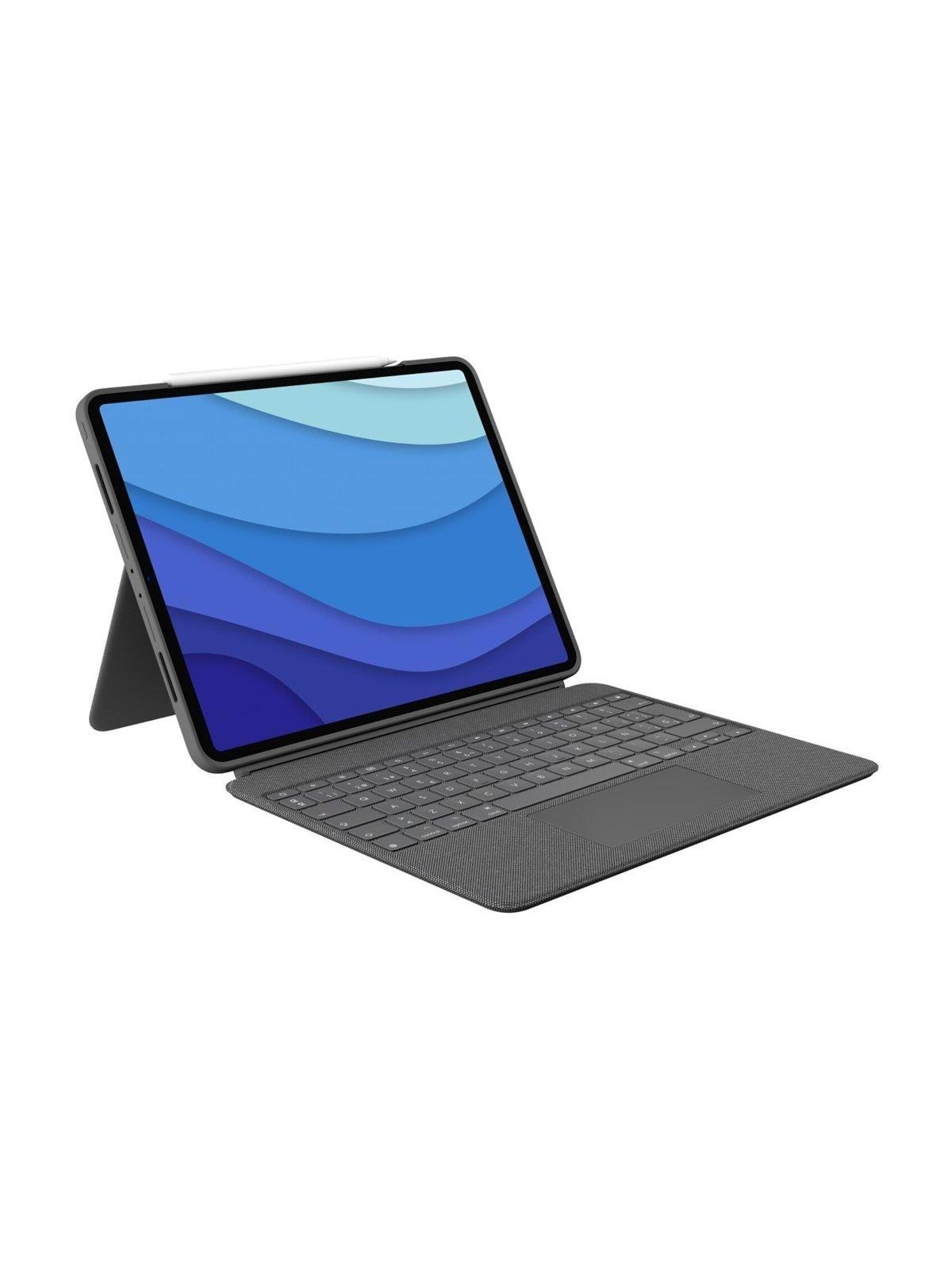 Logitech Combo Touch for iPad Pro 13" (M4) - Graphite - Tastatur & Folio-Set - Englisch (US) - Grau