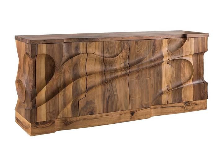 JVmoebel Konsole Eleganter Konsole aus braunem Holz mit modernem Design (Packung, 1 St., Konsole), Made in Europe