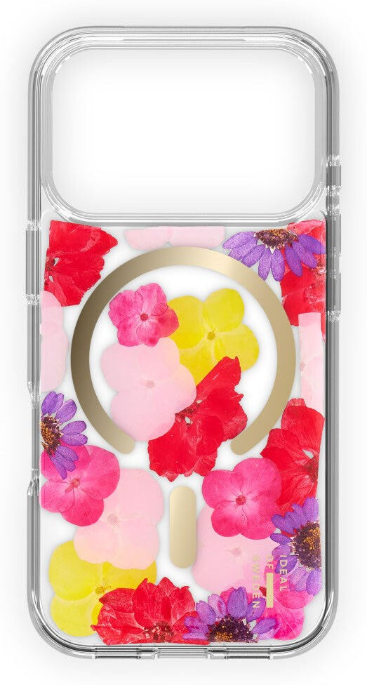iPhone 17 Pro iDeal Of Sweden Clear Cover - MagSafe Kompatibel - Tropical Floral