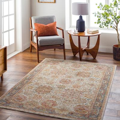 Livabliss Aiyla Traditional Medallion Area Rug