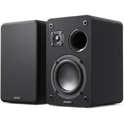 Majority D70X Passiv Regal-Lautsprecher Black (1 Paar), HiFi + Heimkino Lautsprecher, Schwarz