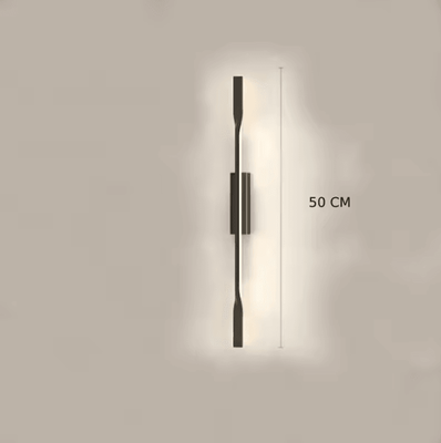 Inspire Curations Modern Nordic Acrylic LED Wall Sconce e Style warm Light