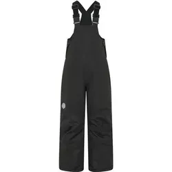 COLOR KIDS Kinder Latzhose Winter Pants - Recycled, Größe 110 in Schwarz Schwarz