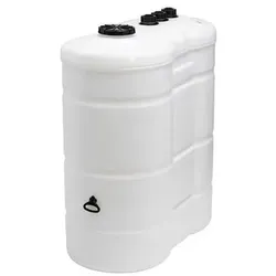 Doppelwandiger Kunststofftank, 1500 Liter, Füllstandanzeige, Entlüftung, Handloch 240 mm