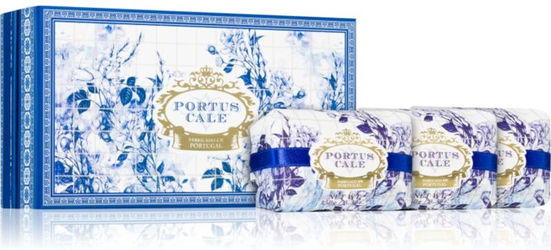 Castelbel Portus Cale Gold & Blue bar soap gift set 3x150 g