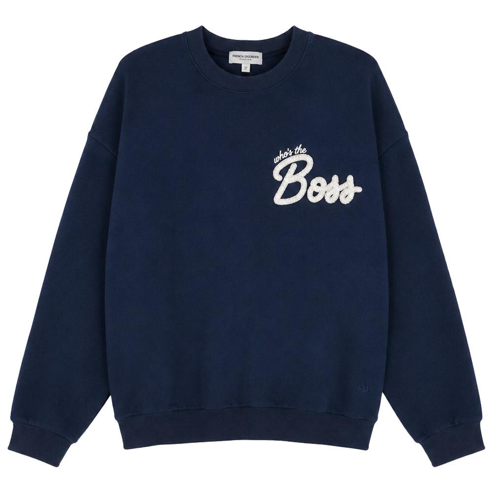 French Disorder  - Clyde Warmy Who's The Boss Navy - XXL - Sweat