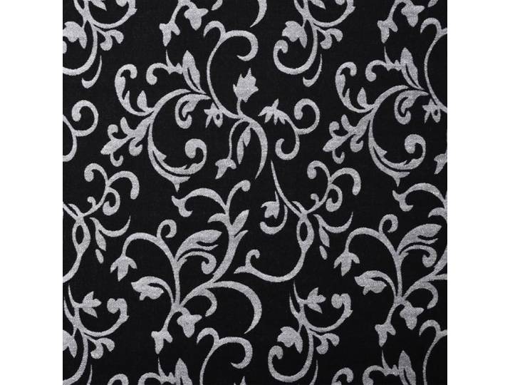 Confortable Fauteuil long look élégant 1 place Noir et blanc Tissu__22926
