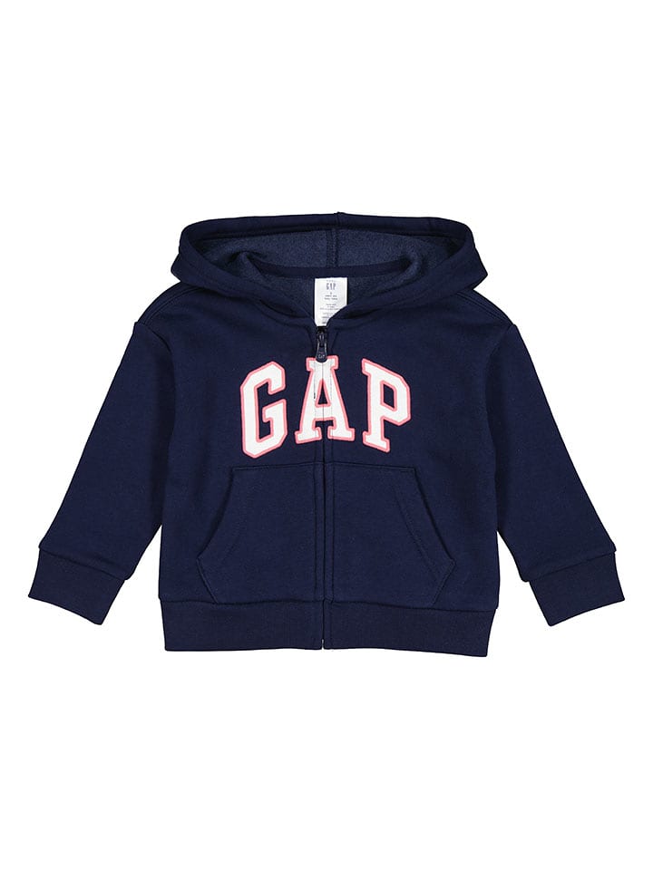 GAP Sweatjacke in Dunkelblau - 92