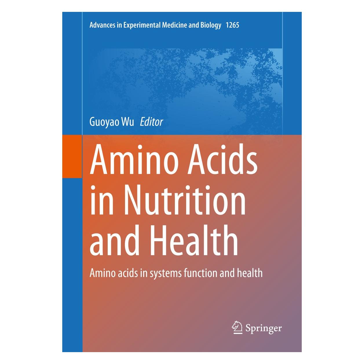 Springer Amino Acids in Nutrition and Health (Englisch, Hardcover, Guoyao Wu) (9783030453275)