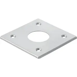 Geberit Flanschplatte, zu Bodendrücker für pneumatische Spülauslösungen, 240088001 240088001