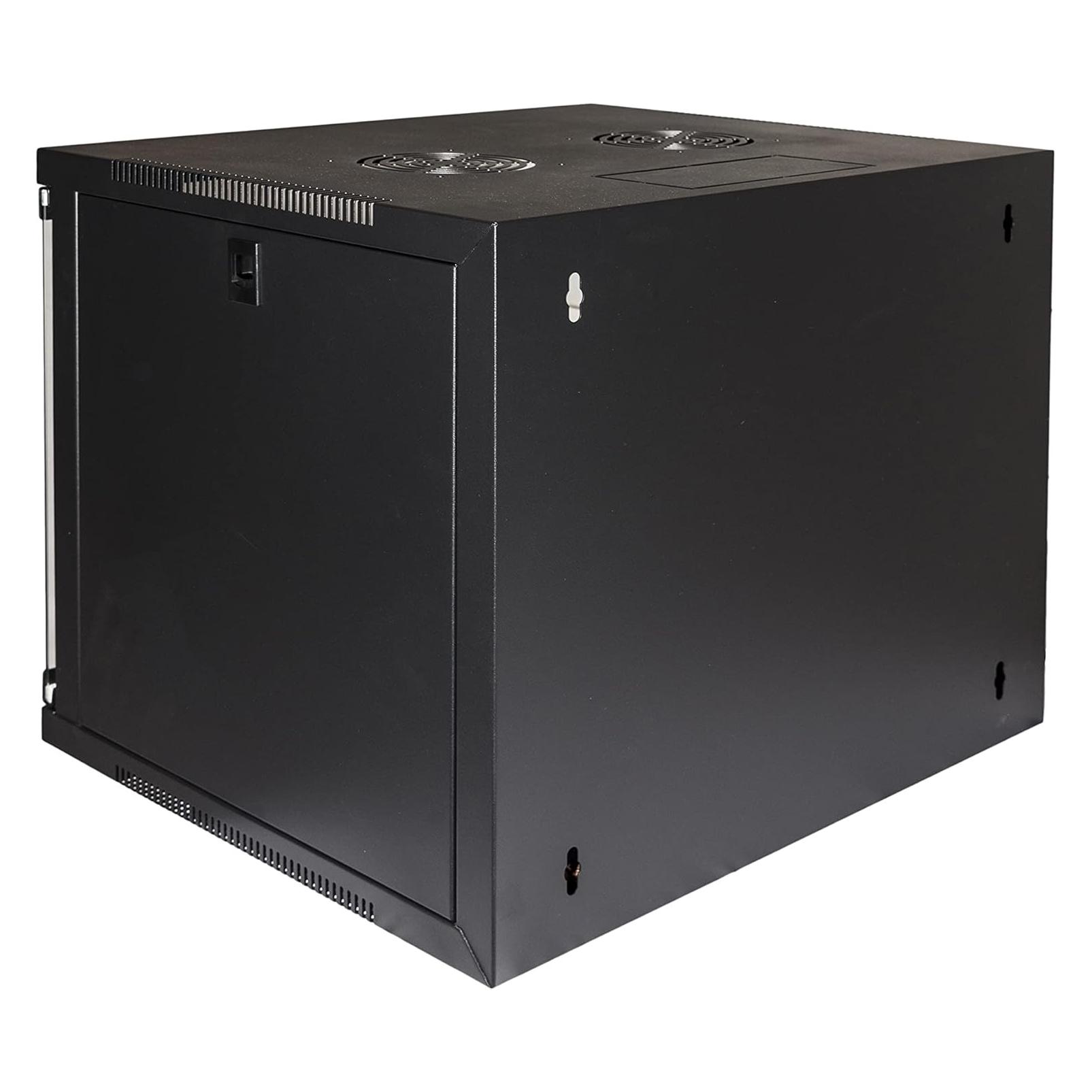 Link ARMADIO A MURO 19" 9 UNITÀ, 485*540*450MM NERO (9 HE, 19 Zoll Rack) (LK1909UN)