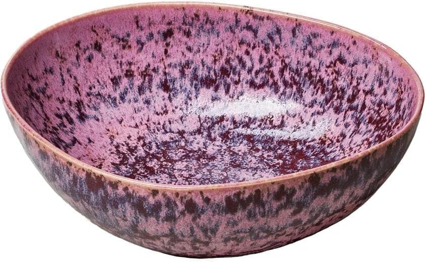 Salatschüssel "Chic Mic", flieder, B:27cm H:8,5cm T:21,5cm, Keramik, Schüsseln, Salatschüssel flieder B/H/L: 27cm x 8,5cm