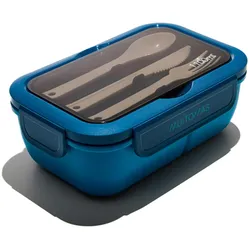 Muitomas Lunch Box Klein, Lunchbox, Blau