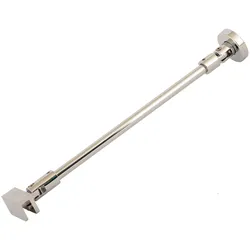 Dusbad Wandanschluss-Set - Stabilisator für Duschkabine Glas/Wand 300mm, chorm